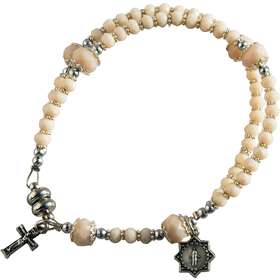 Bracelet chapelet de première communion