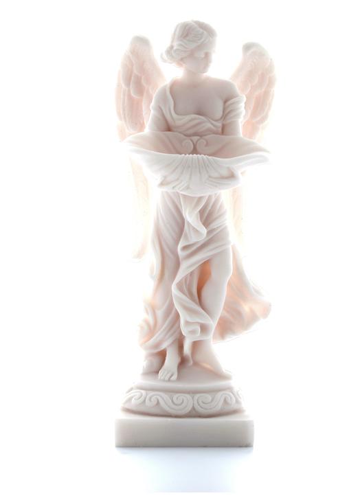 Angel wijwaterbassin - 23,5 cm (Vue de face)