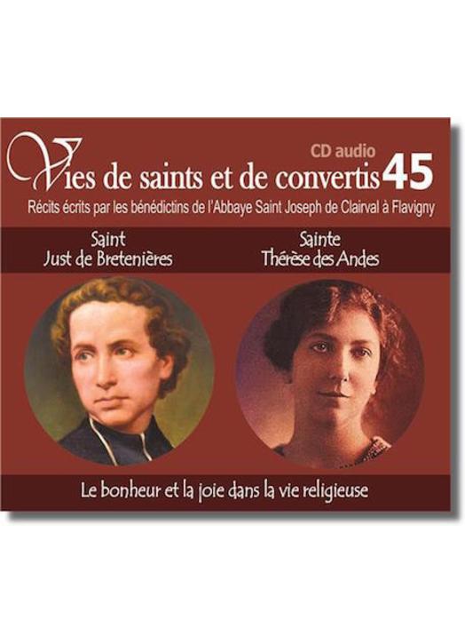 CD audio Saint Just de Bretenières et sainte Thérèse des Andes - Venta de CD audio