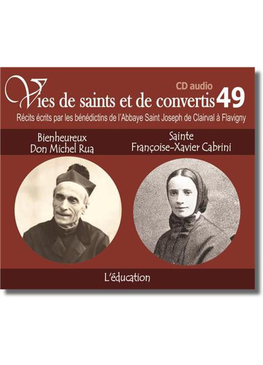 CD audio Bx Don Michel Rua et Sainte Françoise-Xavier Cabrini - Venta de CD audio