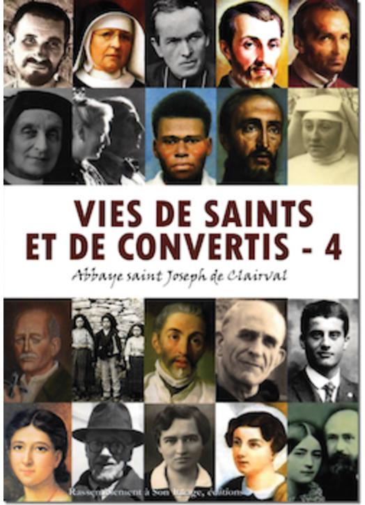 Libros católicos en francés Vies de saints et de convertis - T. 4 - Tienda religiosa