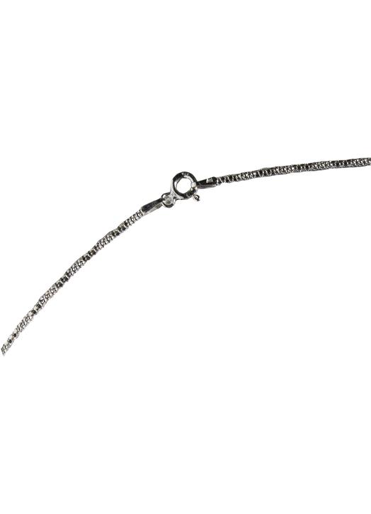 collar - malla de Corea (plata maciza), 55 cm (Attache)