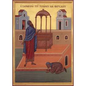 Icon of The Parable of the Publican and the Pharisee