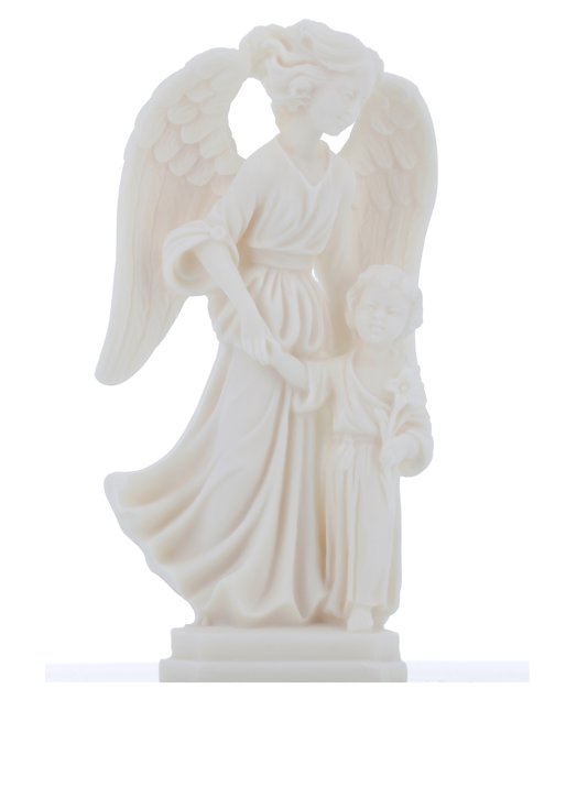 statue of the Guardian angel, 14,5 cm (Vue de face)