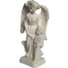 statue of the Guardian angel, 14,5 cm (Vue du profil gauche en biais)