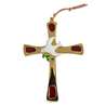 Bronze cross with dove - 11 cm