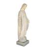 Estatua de Virgen Milagrosa, 50 cm (Vue du profil droit en biais)