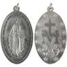 Miraculous medal, metal - 80 mm