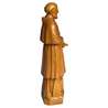 Estatua de San Francisco de Sales, madera clara, 20 cm (Vue du profil droit)