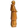 statue of Saint Francis de Sales, light wood, 20 cm (Vue du profil droit)
