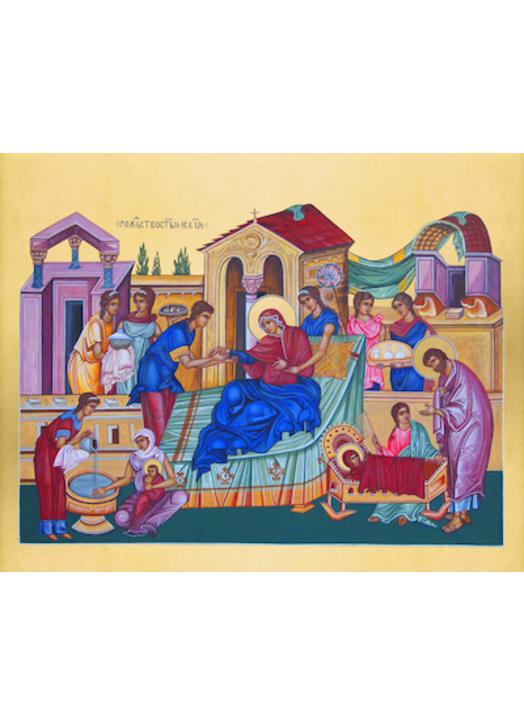 Icon of the nativity of the Mother of God