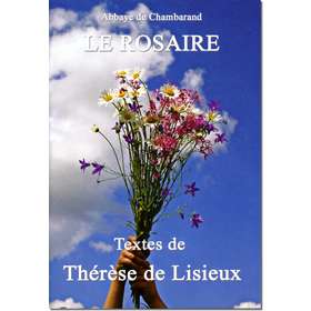 Livre Le Rosaire, Textes de sainte Thérèse de l'Enfant-Jésus (grand format)