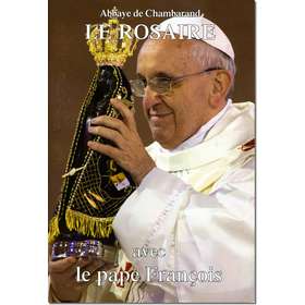 Livre Le Rosaire, Textes du Pape François (grand format)