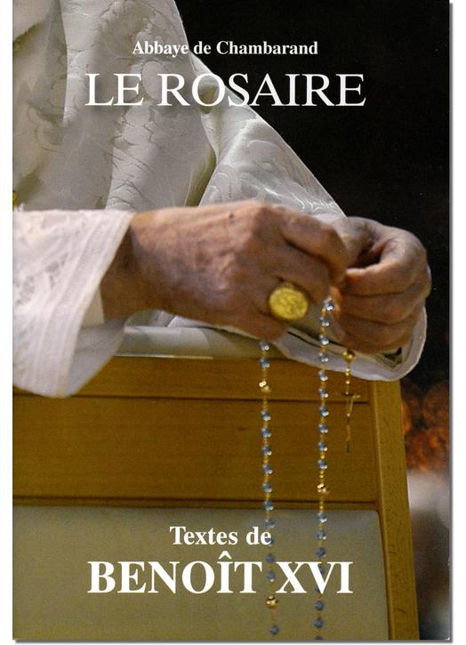 Livre Le Rosaire, Textes de Benoît XVI (grand format)