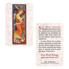 Card-prayer Saint Michael