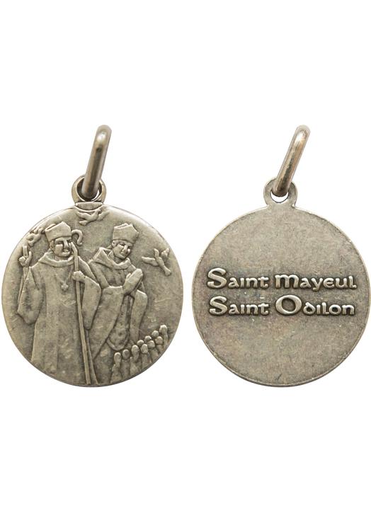 Médaille de saint Maïeul et de saint Odilon, 18 mm