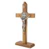 Cruz de san Benito - olivoarte, 16 cm (Le crucifix - vue de biais)