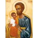 Ikoon van Sint-Jozef en Het Kind Jezus