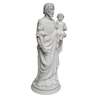 Estatua de San José con el Niño Jesús, 38 cm Alabastro (Avec Enfant-Jésus de face)