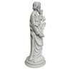 Statue of Saint Joseph end The Child Jesus, 38 cm Alabaster (Vue du profil droit)