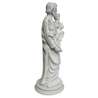 Statue de Saint Joseph avec l'Enfant-Jésus, 38 cm en albâtre (Vue du profil droit)