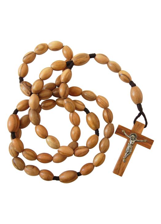 Olive wood Rosary, large size