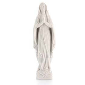 Statue of Our Lady of Lourdes, 25 cm (Vue de face)