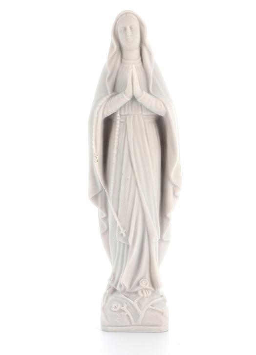 Statue of Our Lady of Lourdes, 25 cm (Vue de face)