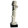 Estatua del Buen Pastor, mármol reconstituido - 23 cm (Vue du profil gauche en biais)