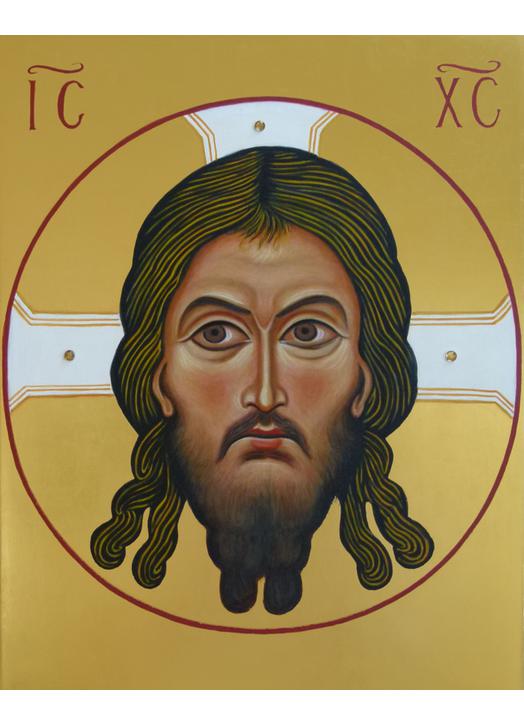 Christus gezicht icoon
