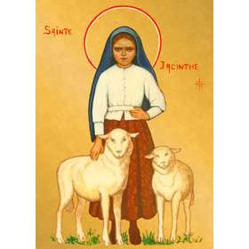 Icono de Santa Jacinta de Fátima