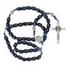 Rosary of saint Benedict, color blue