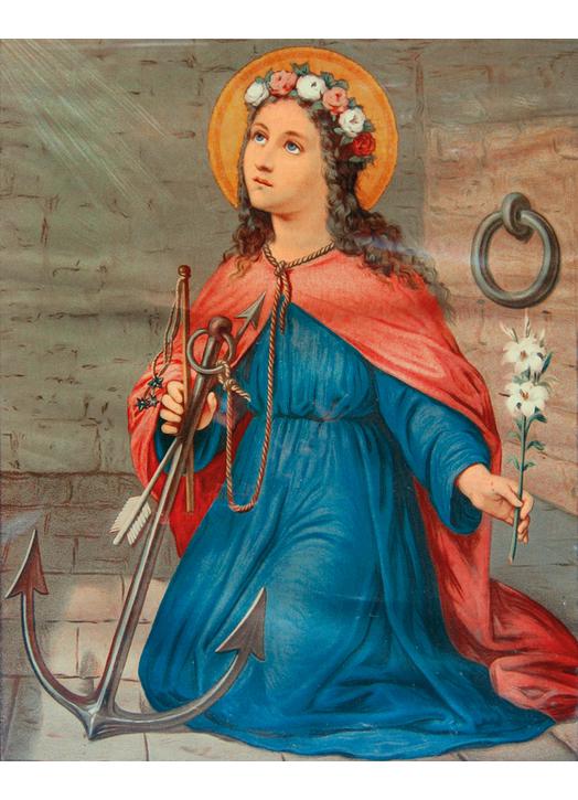 Icon of Saint Philomena Icon of Saint Philomena