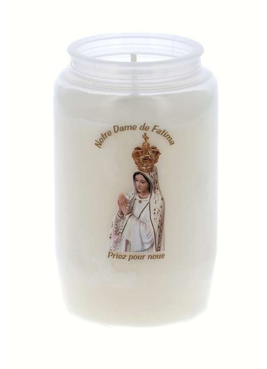 Votive night light of Our Lady of Fatima