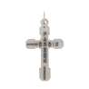 Cruz de perdón de plata maciza - 4,9 cm (Verso)