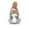 Estatua de Nuestra Señora de la Bienvenida, 15 cm, policromada