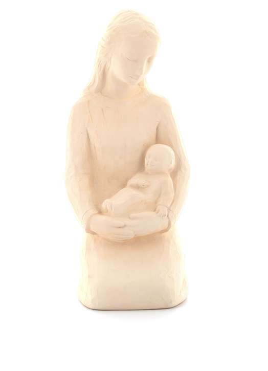 Standbeeld van Onze Lieve Vrouw van Verlating, 18 cm, kleur steen