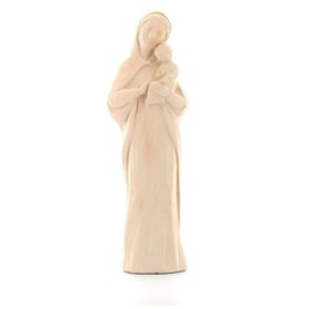 Estatua de Nuestra Señora de la Ternura, 25 cm, color piedra
