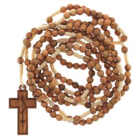 Rosary of 20 tens in rope
