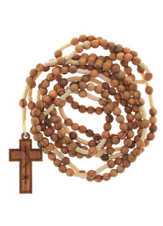 Rosary of 20 tens in rope