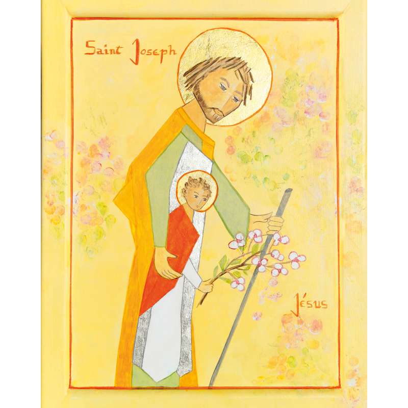 Icon of Saint Joseph returning from Egypt