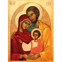 Icon of The Holy Family (Benedictines of Monti Oliveti)