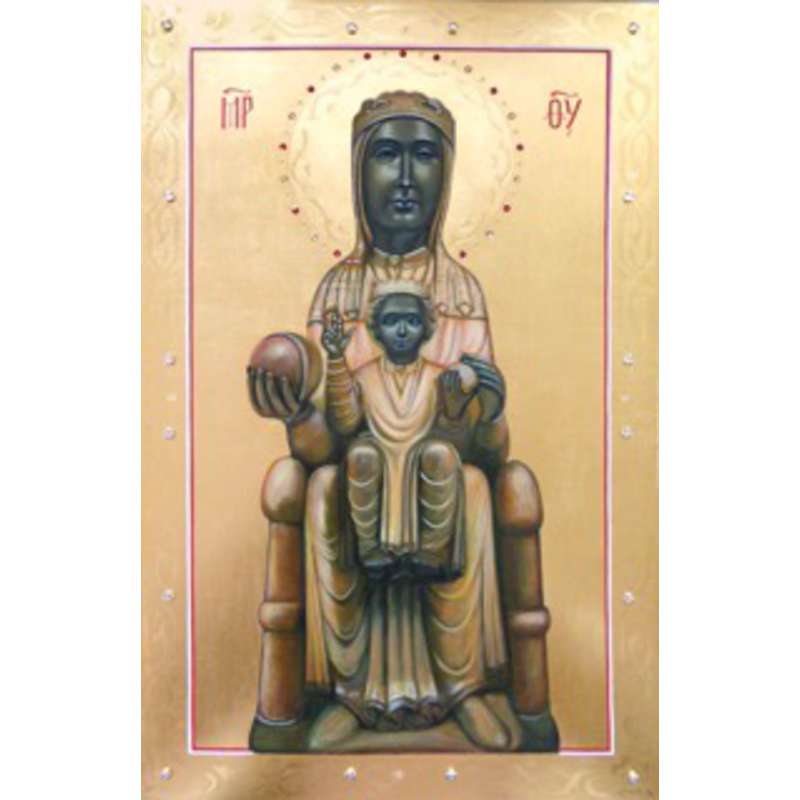 Icône de la Vierge de Montserrat
