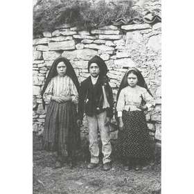 Icon of the visionaries of Fatima, Lucia, Saint Jacinta and Saint Francis