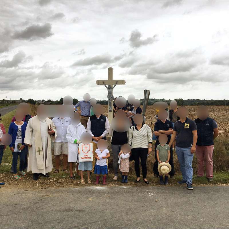  Cross of ste Jeanne d'Arc (Bois blanc)