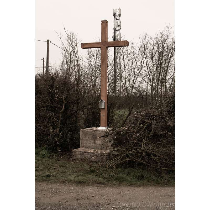 Croix de saint Jean-Baptiste (Vue générale avec niche)
