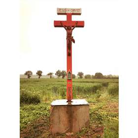 Croix de Pontmain (Vue de face)