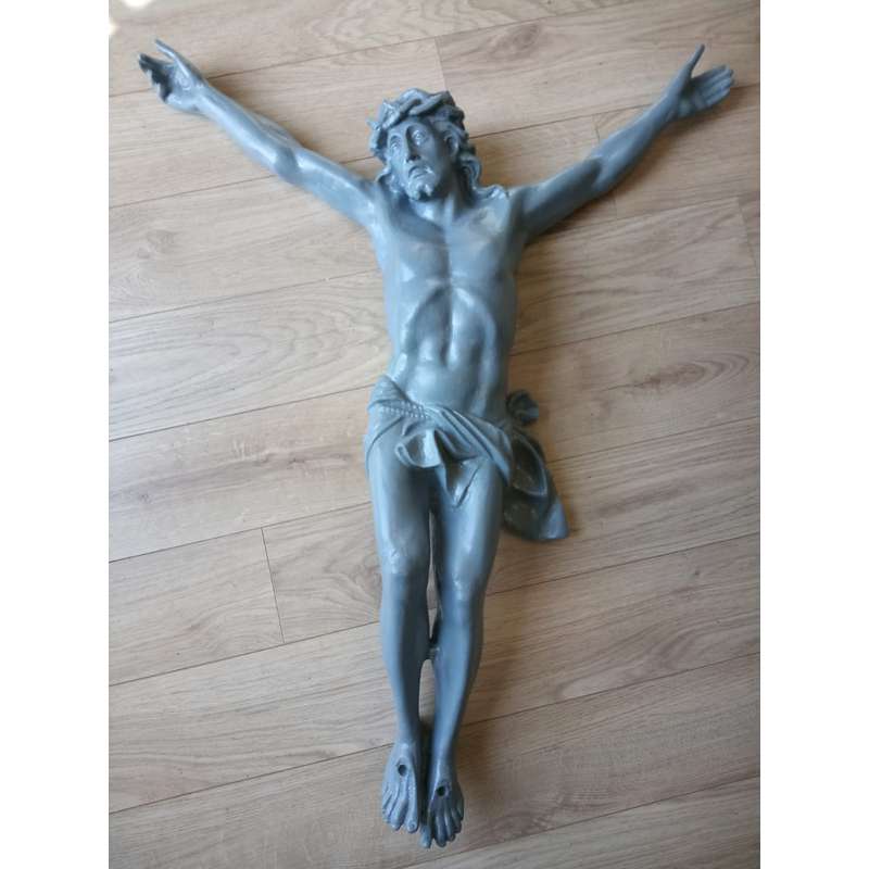 Christ moulé en résine, 80 cm (Crucifix sans la croix)