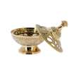 chiselled brass incense burner