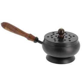 Burner for incense and charcoal